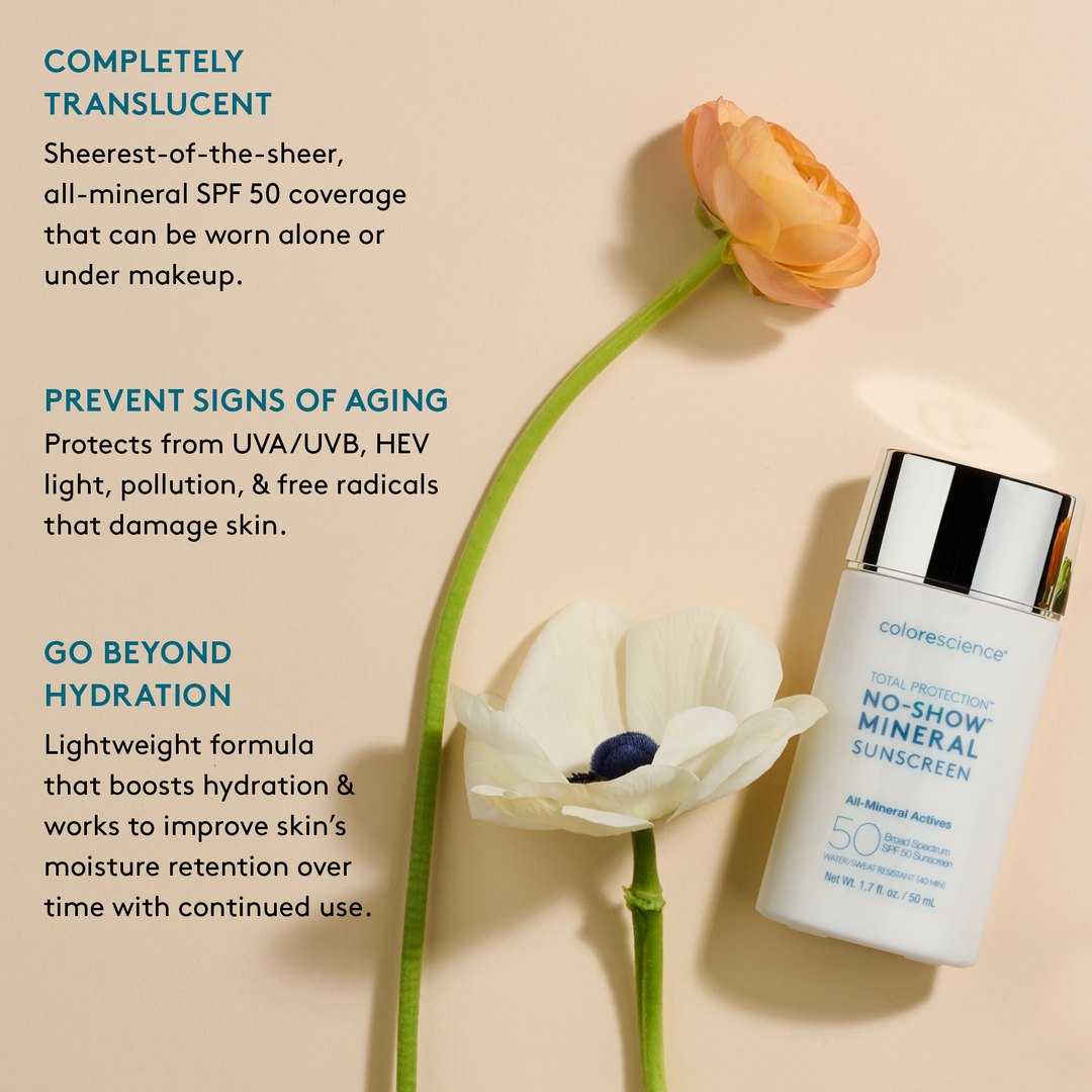 Colorescience® Total Protection™ No-Show™ Mineral Sunscreen SPF 50