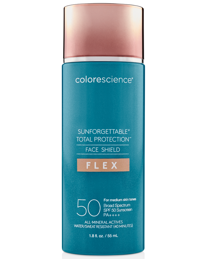 colorscience Sunforgettable Face Shield Flex sunscreen for Medium skin tones